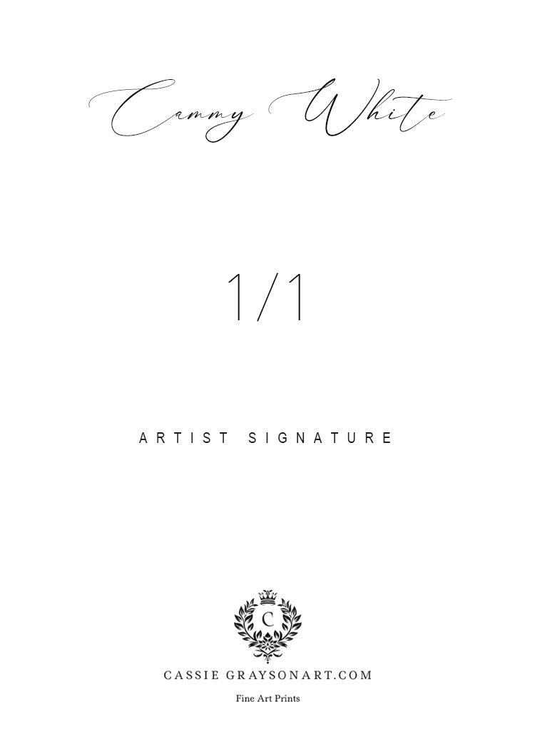 Cammy White Waifu 1/1 Original One Of A Kind Card Artist Signed