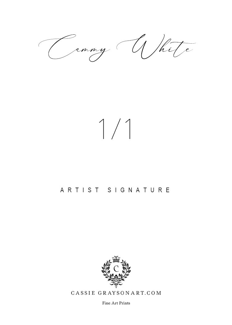 Cammy White Waifu 1/1 Original One Of A Kind Card Artist Signed